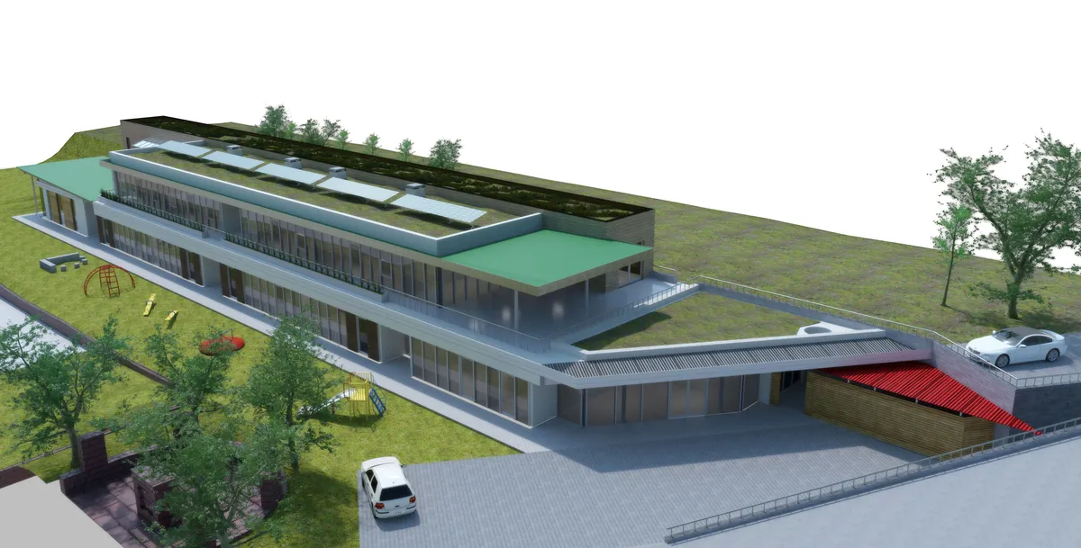 Neubau Krippengruppe und Kernzeitbetreuung