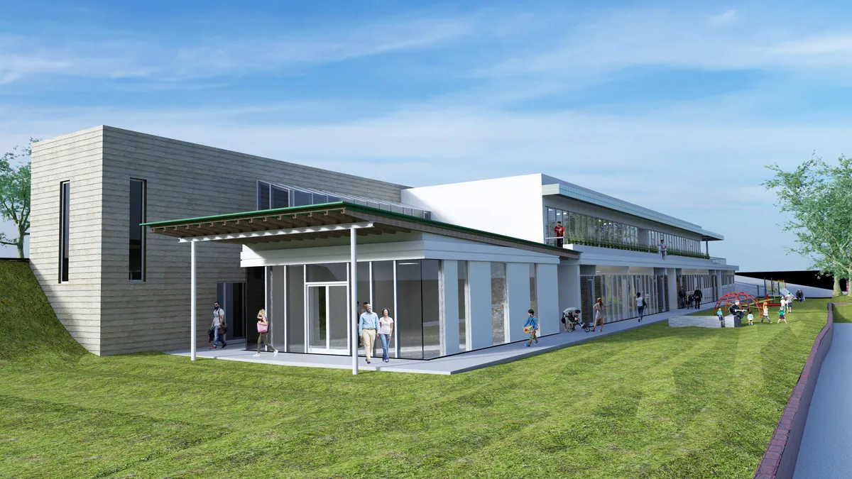 Neubau Krippengruppe und Kernzeitbetreuung