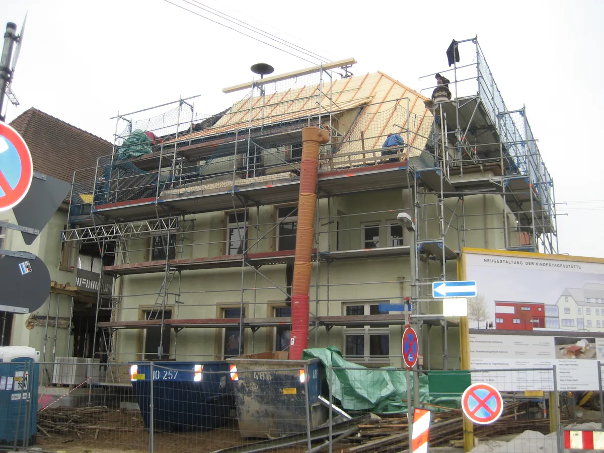 Umbau + Erweiterung Kindergarten + Wohnheim