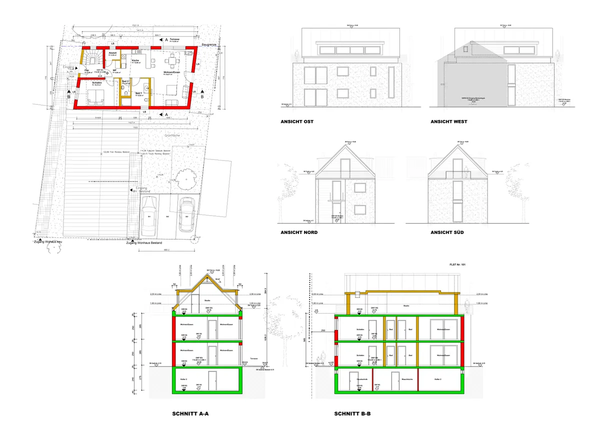 Neubau Mehrgenerationenhaus