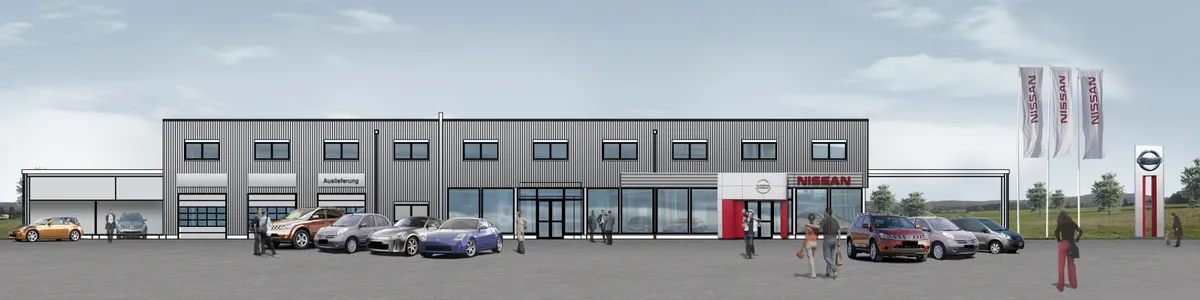 Neubau Autohaus